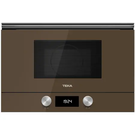 TEKA Built-in Microwave Oven Grill and Ceramic Base 22lt 39x60cm ML 822 BIS L Urban Brown