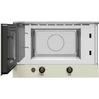 TEKA Built-in Microwave Oven Grill and Ceramic Base 22lt 39x60cm MWR 22 VB 
Vanilla Brass