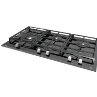 TEKA Built-in Gas Hob Autonomic 5 Zones & 9Adjustment Levels 90cm GZC 95320 XBA Black