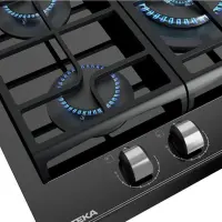 TEKA Built-in Gas Hob Autonomic 5 Zones & 9Adjustment Levels 70cm GZC 75330 XBA Black