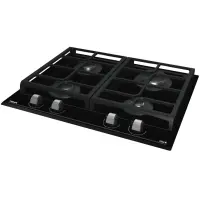 TEKA Built-in Ceramic Gas Hob Autonomic 4 Zones & 9Adjustment Levels 60cm GZC 64300 XBA Black