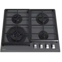 Built-in Glass TEKA Gas Hob 4 Zones with 9 Adjustment Levels 60cm GZC 64320 XBA Urban White