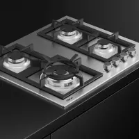 Built-in Stainless Steel TEKA Gas Hob Autonomous 4 Zones 60cm EFX 60.1 4G AI AL DR CI Silver