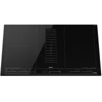 Built-in Induction Hob TEKA Autonomous 4 Zones Built-in Hood 80cm AFF 87601 MST BK Black