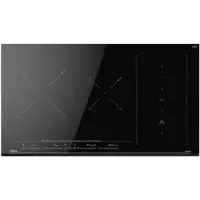 Built-in Induction Hob TEKA 4 Zones Multislider Control and Safety System 90cm IZS 96700 MST Black