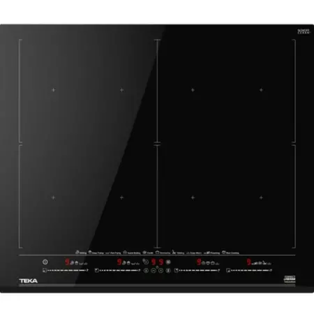 Built-in Induction Hob TEKA 4 Zones Multislider DirectSense Control Full Flex 60cm IZF 68700 MST Black