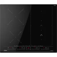 Built-in Induction Hob TEKA 4 Zones with Flex & Multislider Control 60cm IZS 66800 MST Black