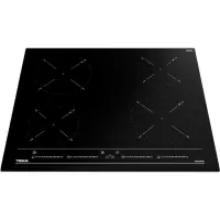 Built-in Induction Hob TEKA 4 Zones Multislider 60cm IZC 64010 BK MSS Black