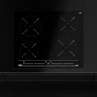 Built-in Induction Hob TEKA 4 Zones Multislider 60cm IZC 64010 BK MSS Black