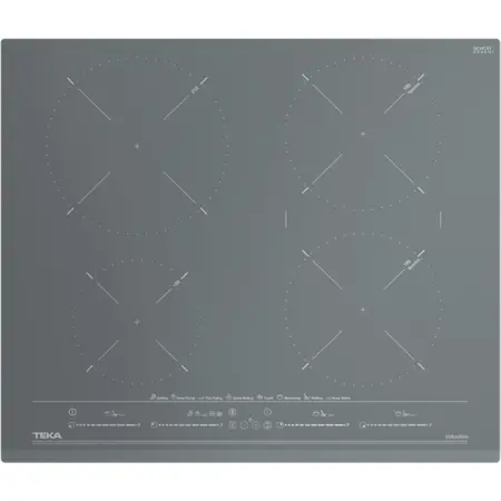 Built-in Induction Hob TEKA 4 Zones Multislider 60cm IZC 64630 ST MST Urban Stone Grey