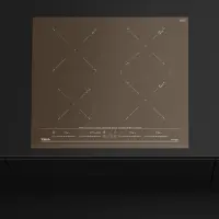 Built-in Induction Hob TEKA 4 Zones Multislider 60cm IZC 64630 LB MST Urban Brick Brown