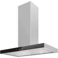 Island / Ceiling Chimney Hood TEKA 3+1 Speeds EcoPower 782 m3/h 110cm DPL 1185 ISLAND Silver