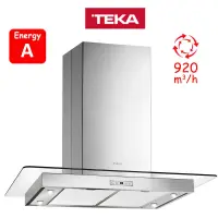 Island/Ceiling Chimney Hood TEKA 3+1 EcoPower Speeds 796m3/h 90cm DH2 985 
ISLAND Silver