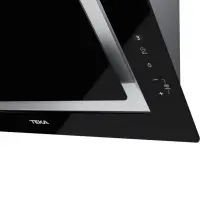 Hood TEKA Wall Chimney Inclined with Perimeter Absorption 60cm DLV 68660 BK Urban Black