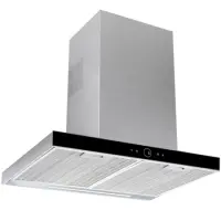 Hood Chimney Wall TEKA EcoPower 3+1 Speeds 701 m3/h 60cm DLH 686 T Silver/Black