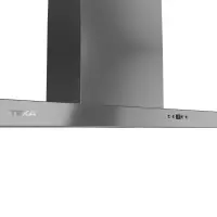 Hood Chimney Wall TEKA EcoPower 3+1 Speeds 735m3/h 90cm DSH 986 Silver