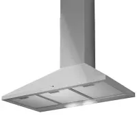 TEKA Wall Chimney Extractor 4 Speeds & Dual Suction Turbine 613m3/h 90cm DBP 90 PRO Silver