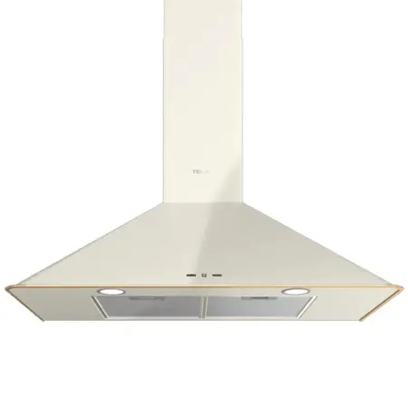 TEKA Wall Chimney Extractor 4 Speeds with Traditional Design 600m3/h 90cm DOS 90.2 Vanilla Brass