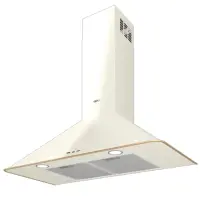 TEKA Wall Chimney Extractor 4 Speeds with Traditional Design 600m3/h 90cm DOS 90.2 Vanilla Brass