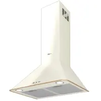 TEKA Wall Chimney Extractor 4 Speeds with Traditional Design 600m3/h 60cm DOS 60.2 Vanilla Brass