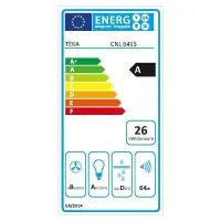 Pull-out Hood TEKA EcoPower 2 +1 Speeds 385m3/h 60cm CNL 6415 WH