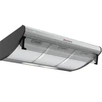 TEKA Hood 3 Speeds and 2 Motors 375m3/h 90cm C 9420 INOX Silver