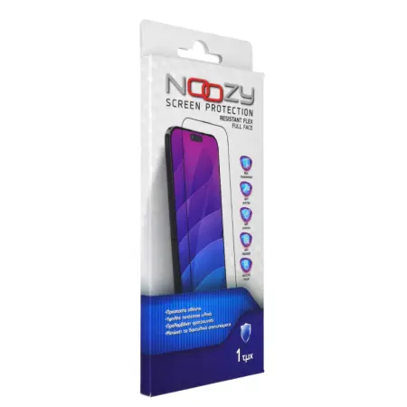 Tempered Glass Noozy Full Face Resistant Flex 0.23 9H για for Samsung SM-S921 Galaxy S24 5G