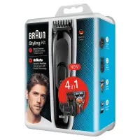 Set Rechargeable Trimmer Braun SK3000 + Gillette F5 ProGlide