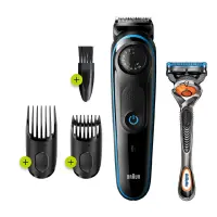 Rechargeable Trimmer Braun BT3240 + Gillette ProGlide