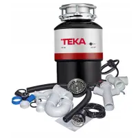 Food Waste and Garbagge Disposer TEKA Stainless Blades and Automatic operation 380W 980ml TR 550