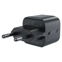 Travel Charger Acefast A77 Fast Charging USB-C Mini PD30W GaN Μαύρο