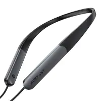 Bluetooth Earphones Magnetic Neck Band Acefast N1 ENC Noise Reduction 5.3 IPX4 Black