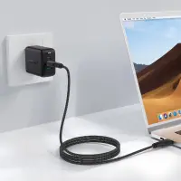 Data Cable Acefast C8-03 USB-C to USB-C 60W Braided Black 1.2m