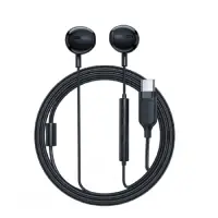 Hands Free Acefast L2 Earphones Stereo USB-C Black 1.2m