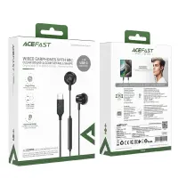 Hands Free Acefast L2 Earphones Stereo USB-C Black 1.2m