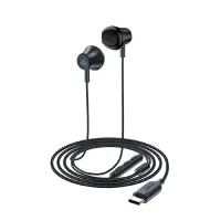 Hands Free Acefast L2 Earphones Stereo USB-C Black 1.2m