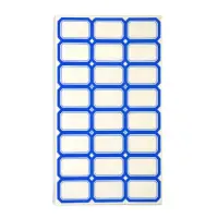 Self-adhesive labels 24 pcs. 4x2.5 cm. Set of 100 sheets