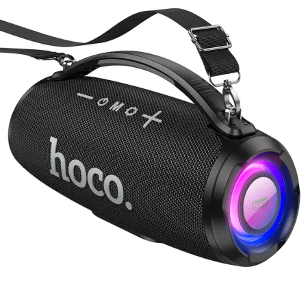 Wireless Speaker Hoco HA4 Surge Οutdoor TWS V5.3 4500mAh 2x20W with USB Micro SD 3.5mm FM and LED Black