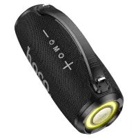 Wireless Speaker Hoco HA4 Surge Οutdoor TWS V5.3 4500mAh 2x20W with USB Micro SD 3.5mm FM and LED Black