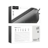 Wireless Hoco HC21 Shadow BT 5.2 1200mAh 5W with FM and Micro-SD Black