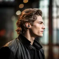 Wireless Earphones Hands Free Hoco ES70 Neck Mounted v5.3  Black