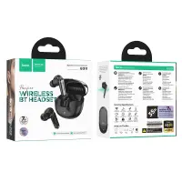 Wireless Hands Free Hoco EQ11 Pacifico TWS V5.3 400mAh Working Time 7hr Black