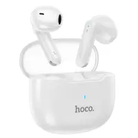 Wireless Hands Free Hoco EW29 Depth V5.3 400mAh with 7h Talk Time Dual Mic ENC Noise Reduction and Master/Slave Switch White