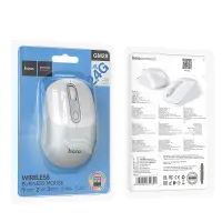 Wireless Mouse Hoco GM28 Mystic 1600dpi 2.4GHz 3 Button White