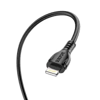 Data Cable Borofone BX51 Triumph USB-C to Lightning 12W 2.4A 1m Black