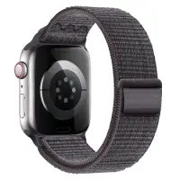 Watchband Hoco WA25 38/40/41mm Nylon Strap For Apple Watch series 1/2/3/4/5/6/7/8/9/SE/SE2 Black and Blue