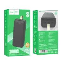 Power Bank Hoco J111B 30000mAh 96Wh with 2x USB-A 5V/2A Black