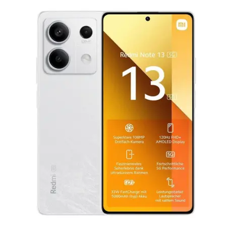 Xiaomi Redmi Note 13 5G Dual Sim 6.67" 8GB/256GB NFC White 2312DRAABG