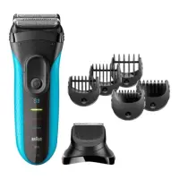 Rechargeable  Electric Facial Shaver - Braun Series 3 3010S