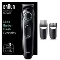 Rechargeable Shaver suitable for hair, beard and  body  Braun 3 BT3411